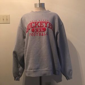 Ohio State oversized crew neck